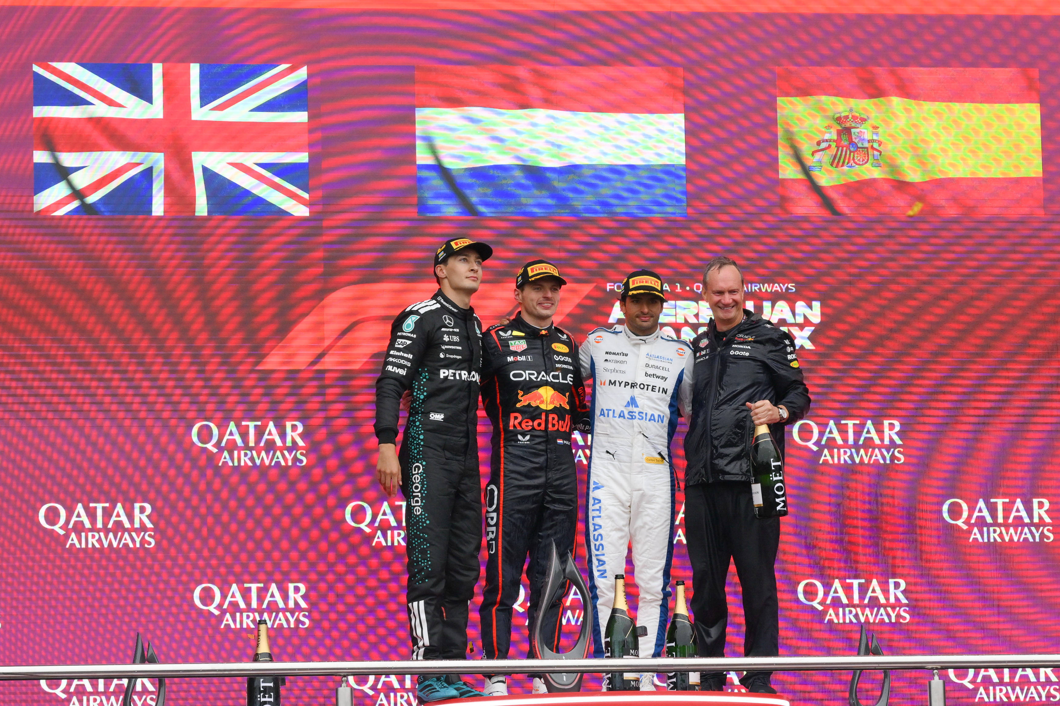 红牛二队逆转梅赛德斯，维斯塔潘统治全场的简单介绍